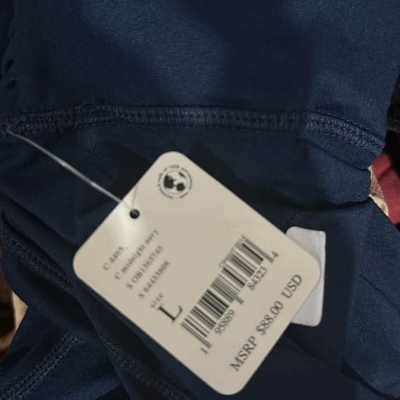 NWT FREE PEOPLE High-Rise Ankle Breathe Deeper Leggings - Picture 12 of 12